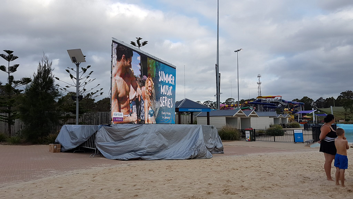 Custom Trailer LED Displays