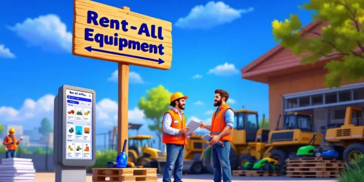 how to start an equipment rental business